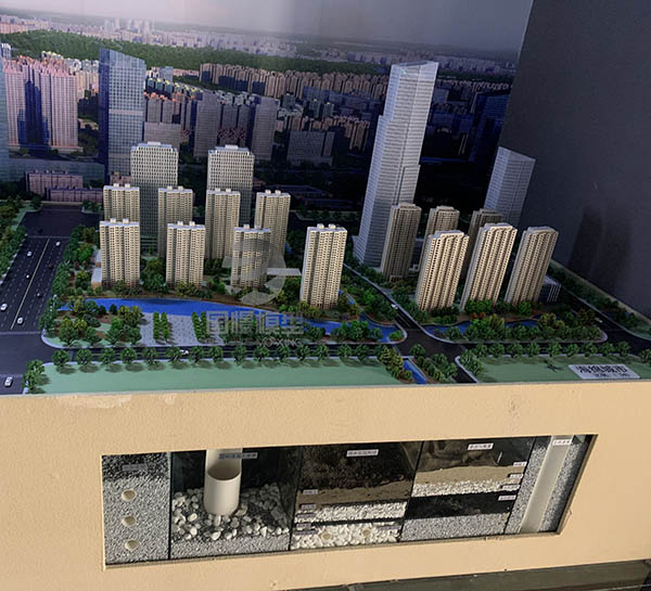 宕昌县建筑模型